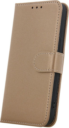 Tel1 Motorola Edge 40 Neo 5G Smart Classic Handyhülle Buch Gold