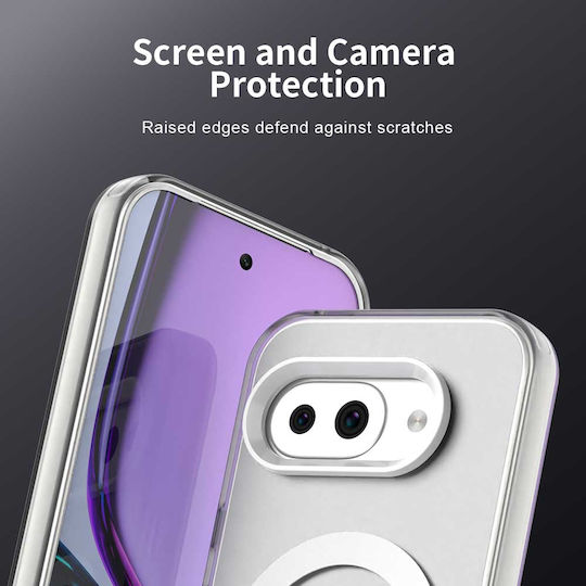 Techsuit Candycase Rückseitencover Kunststoff / Silikon Weiß (Google Pixel 10a)