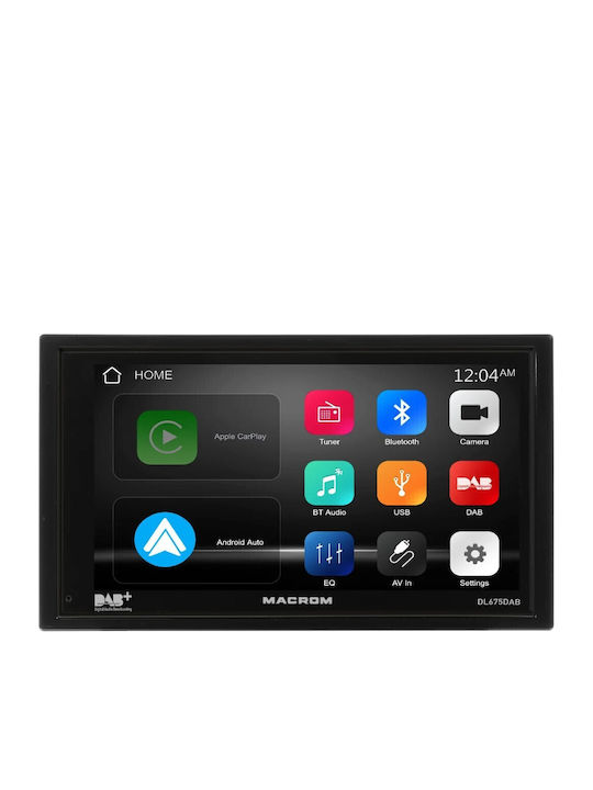 Автомобилна Аудио Система 2 DIN (Bluetooth/USB) с Touch Screen 6.75"