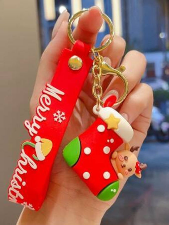 Ecarla Christmas Stocking Keychain Ecarla Christmas Stocking Keychain