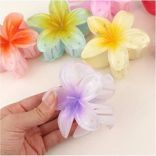 Ecarla Haarspangen-Klammer Mit Blume Moana Ombre Lila Sp269fio