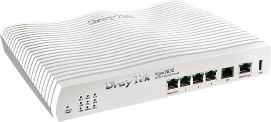 Draytek Vigor 2765ax-B Ασύρματο VDSL2 Modem Router Wi‑Fi 6 με 3 Θύρες Gigabit