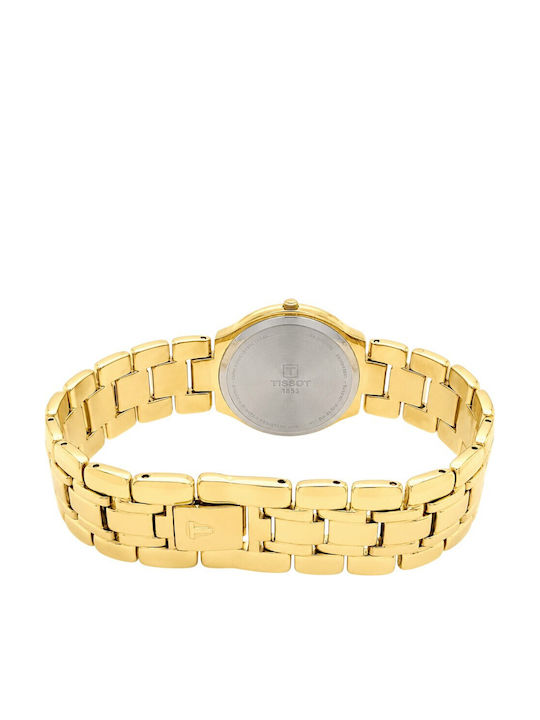 Tissot Women's Watch with Gold Metal Bracelet