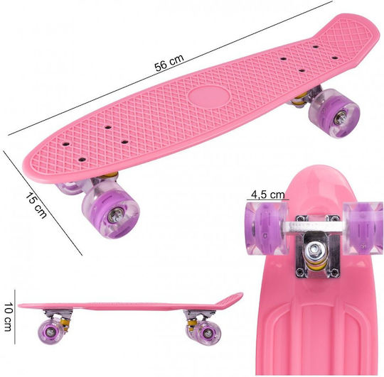 MalPlay Komplett Kurzboard Rosa