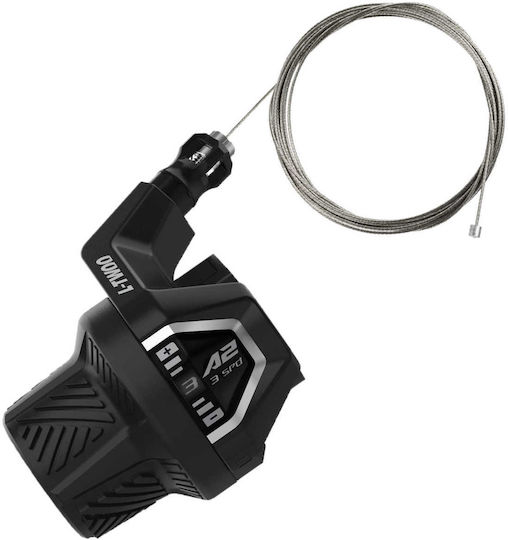 L-twoo A2 3sp Sl-rs5007-3w Black Twist Shifter
