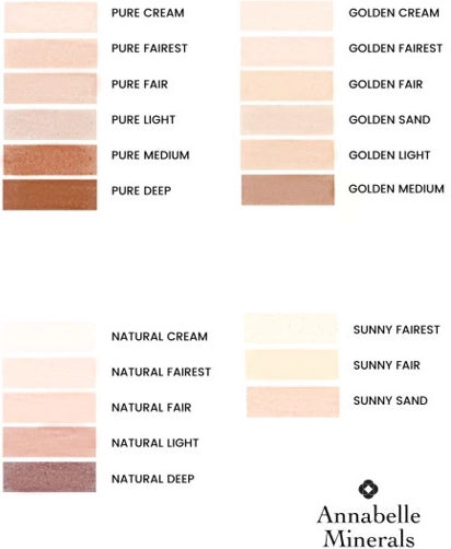 Annabelle Minerals Fond de Ten Compact Sunny Sand 8.5gr