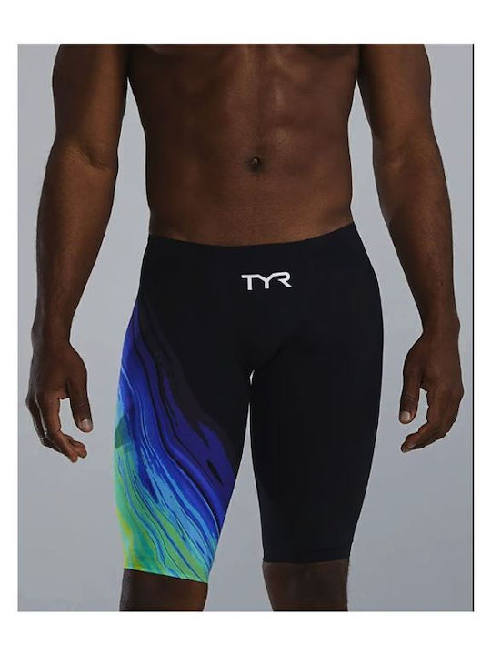 Tyr Venzo vzvlw6a-334 Renn-Jammer Badeanzug Schwimmen Blau