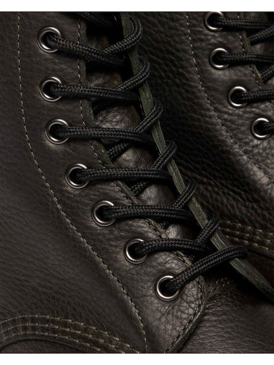 1460 Pascal 8 Eye Boot Leder Schwarz Herrenstiefel