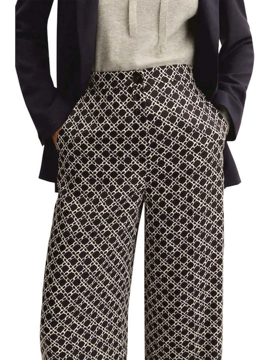 Women's Fabric Trousers Blue