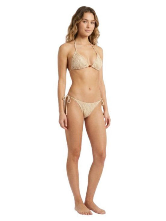 Set Bikini 3 Τεμαχίων Beige