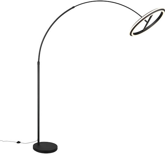 Trio Lighting Amador LED Lampadar de Podea cu Lumină Albă Caldă 2400lm Negru