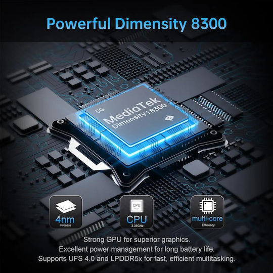 Unihertz 8849 Tank 4 Pro 5G Dual SIM (16/512GB) Μαύρο