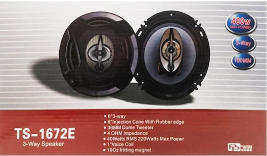Car Speaker 6" with 500W RMS 4 Way Piece