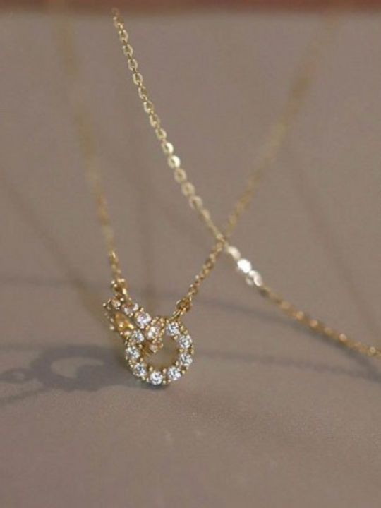 ecarla Necklace From Gold Plated Steel