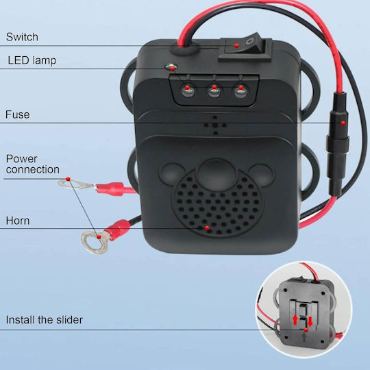 Car Rodent Repellent 12v White Colour