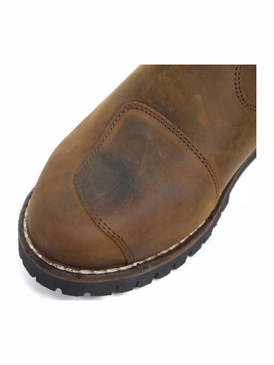 TCX Fuel WP Men's Leather Riding Boots T-Dry Waterproof Brown