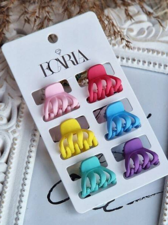 ecarla Kinder Haarspangen Set mit Haarspangen 6 Stück
