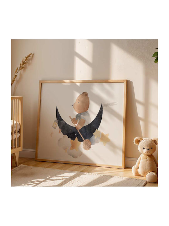 Детски Плакат Мече 50x40см