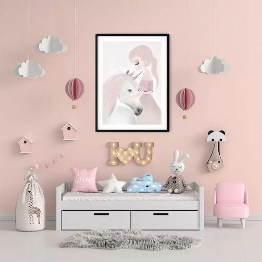 Παιδική Αφίσα Unicorn 50x40εκ.
