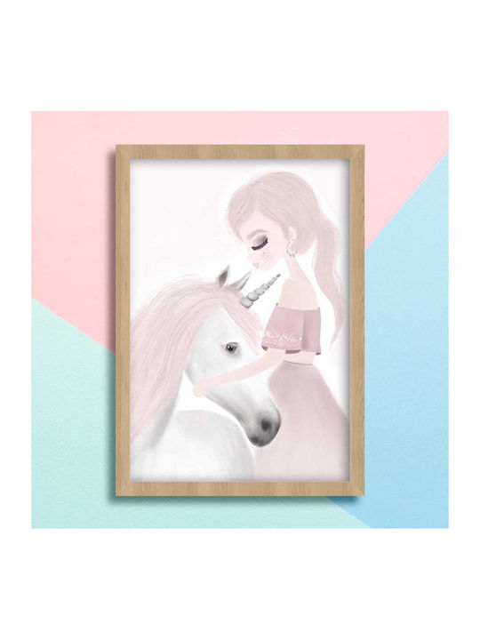 Παιδική Αφίσα Unicorn 50x40εκ.