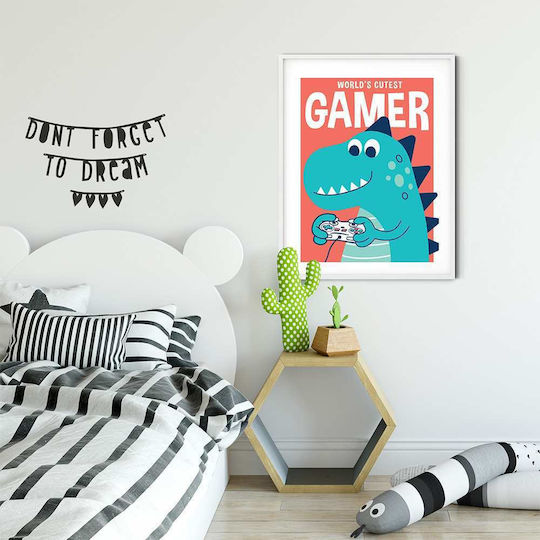 Poster Pentru Copii Worlds Cutest Gamer 50x40cm