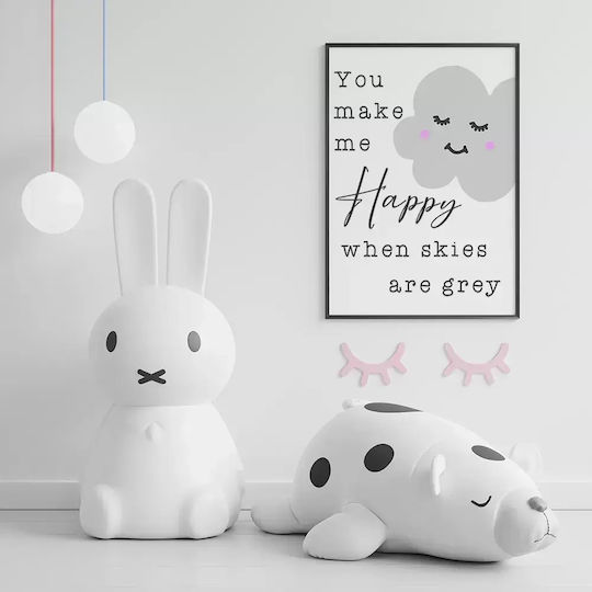 Kids Poster You Make Me Happy 50x40cm