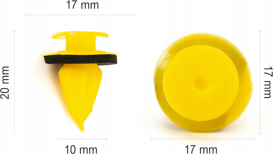 1x Door Upholstery Clip Vw Audi Seat Ford
