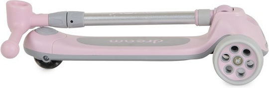 Byox Kids Scooter Foldable 3-Wheel Pink