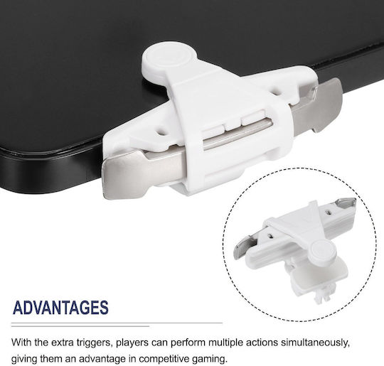 External White Gaming Keys X1