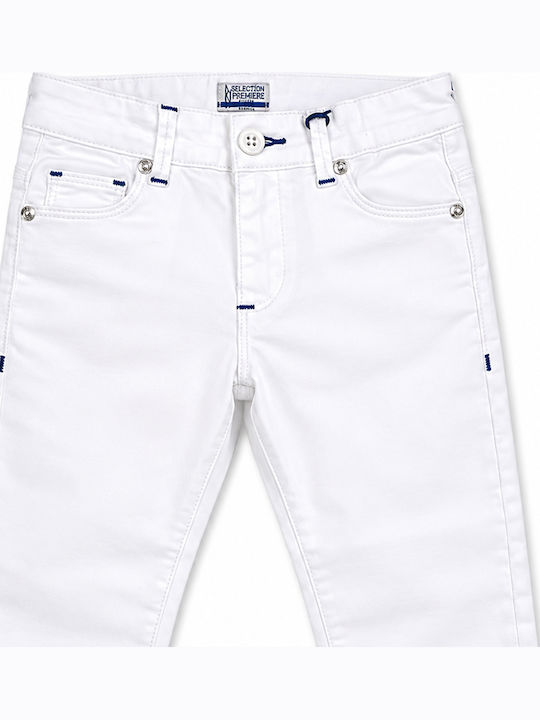 Pantalon Pentru Copii Alb