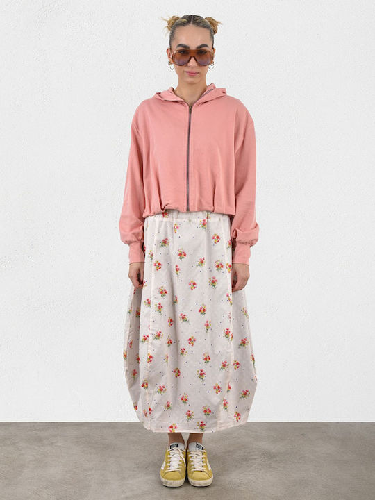 Κοντή Γυναικεία Ζακέτα Cashmere Rose