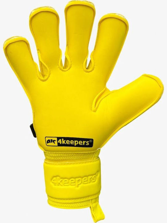 4Keepers Champ Torwarthandschuhe Erwachsene Gelbe