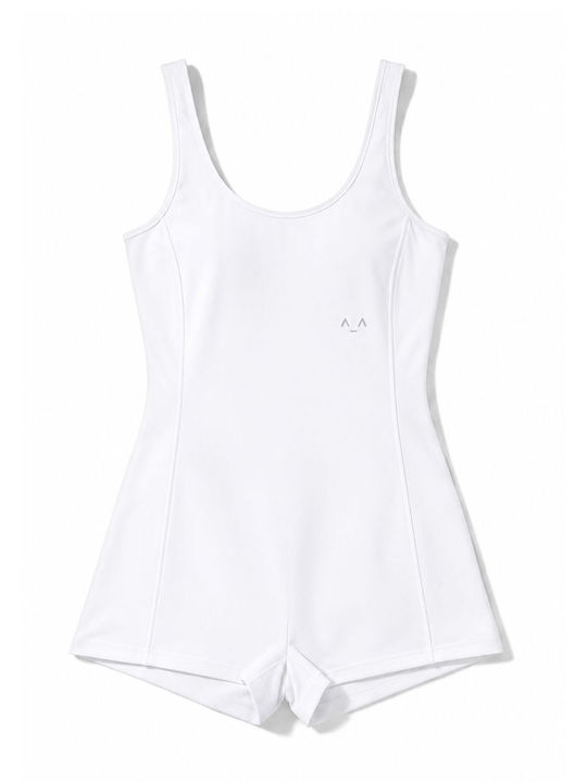 Women's One-piece Jumpsuit White