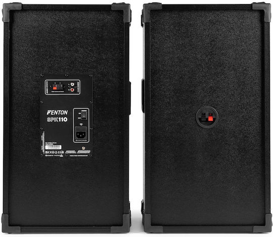 Fenton SPK-110 Set with Active PA Speaker 600W with 10" Woofer 27x58.5x34cm