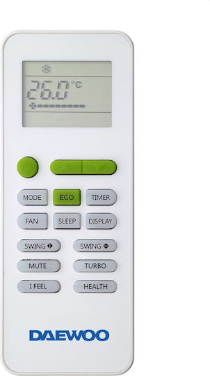 Daewoo Климатик Inverter 9000 BTU A++/A+ с WiFi