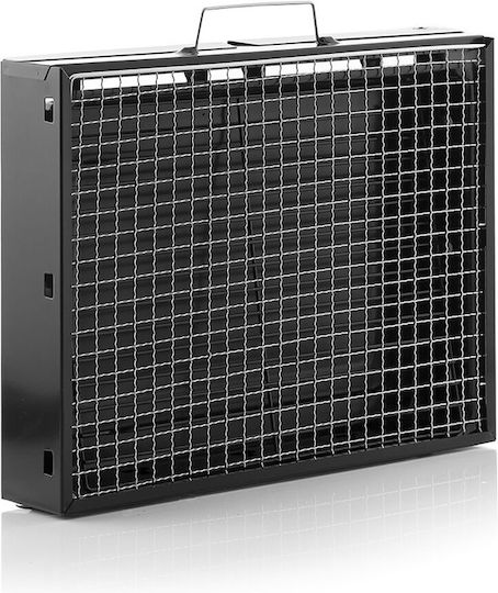 Tragbarer Holzkohlegrill 27x27cm