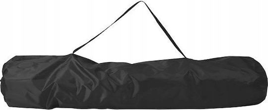 Redcliffs Camping Chair Ξαπλώστρα-Πολυθρόνα Παραλίας Αλουμινίου Μαύρη