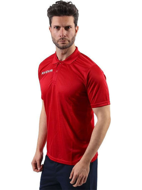 Polo Athletic Short Sleeve Blouse Red