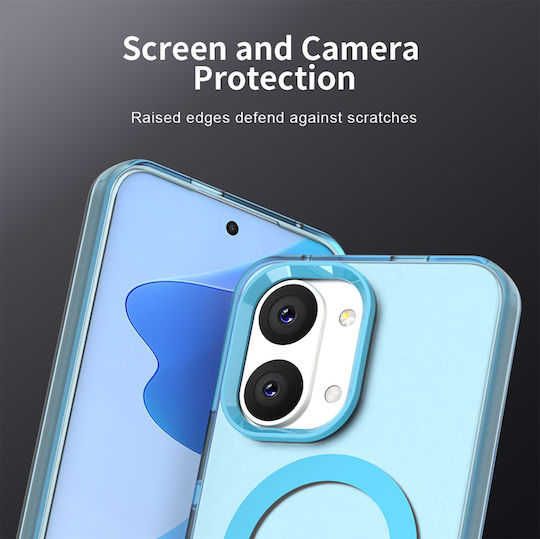 Techsuit Back Cover Plastic Blue (Poco X8 Pro Max)