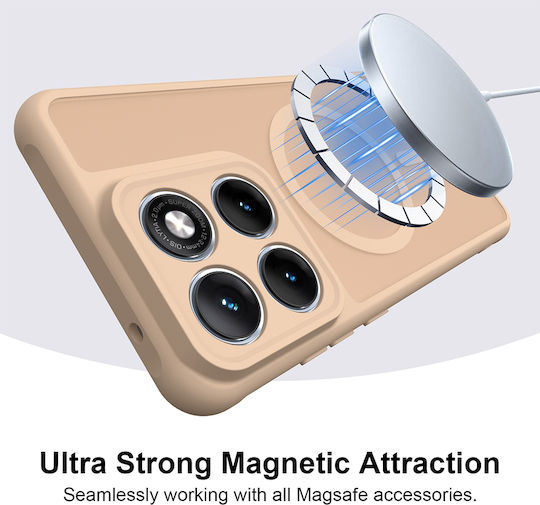 Techsuit Задна Корица Пластмаса Златен (Motorola Edge 70)