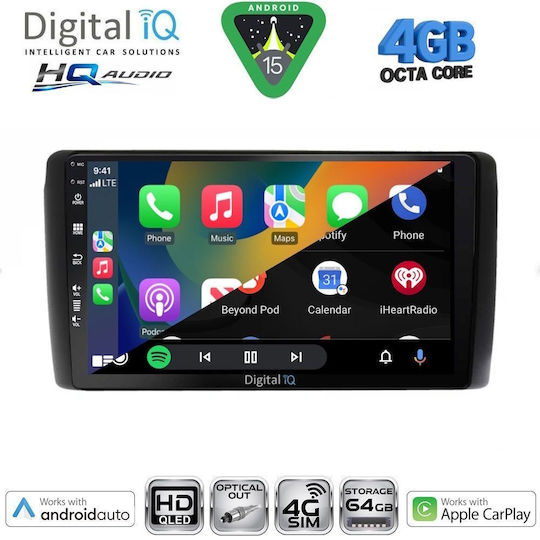 Digital IQ Ηχοσύστημα Αυτοκινήτου για Nissan Serena 2016-2022 (Bluetooth/USB/WiFi/GPS/Apple-Carplay/Android-Auto) με Οθόνη Αφής 10"