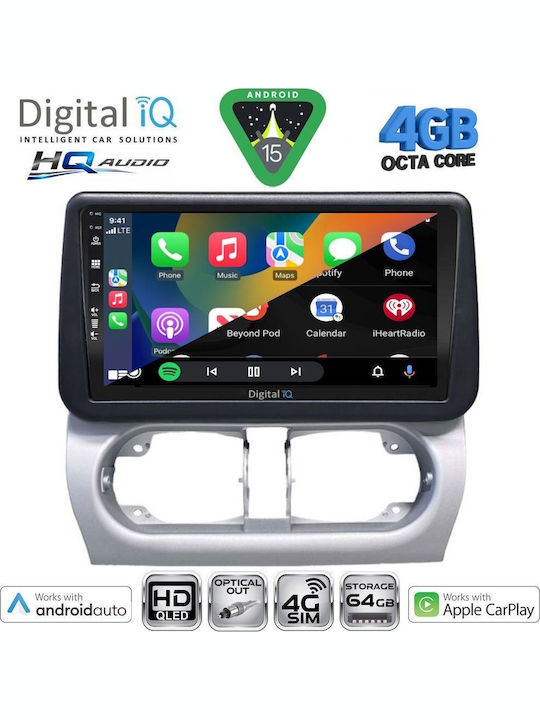 Digital IQ Car Audio System for Opel Corsa Tigra 2000-2006 with Touch Screen 9 inches Digital IQ BXK 19500 CPAA