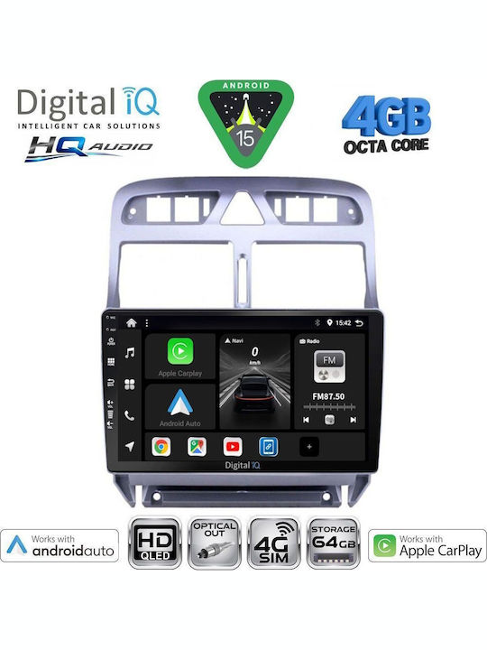 Digital IQ Car Audio System 2001-2005 Bluetooth USB WiFi GPS Apple CarPlay Android Auto with 9" Touch Screen