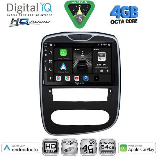 Digital IQ Ηχοσύστημα Αυτοκινήτου για Porsche Cayenne 2002-2011 (Bluetooth/USB/WiFi/GPS/Apple-Carplay/Android-Auto) με Οθόνη Αφής 9"