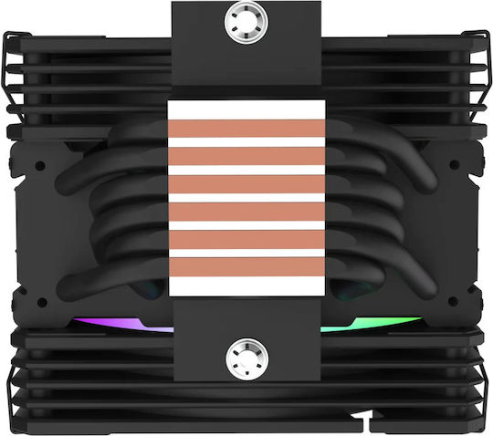 ProGaming CoreView S6 Răcitor Procesor Cu Dublu Ventilator Pentru Socket AM4/AM5/1200/115x/1700 Cu Iluminare ARGB