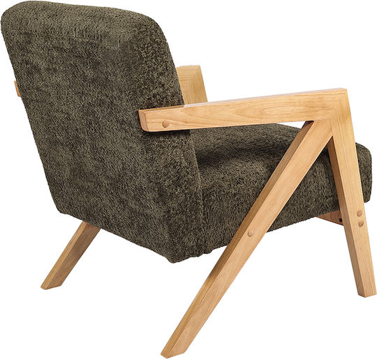 Garifa Armchair Green 79x75x75cm