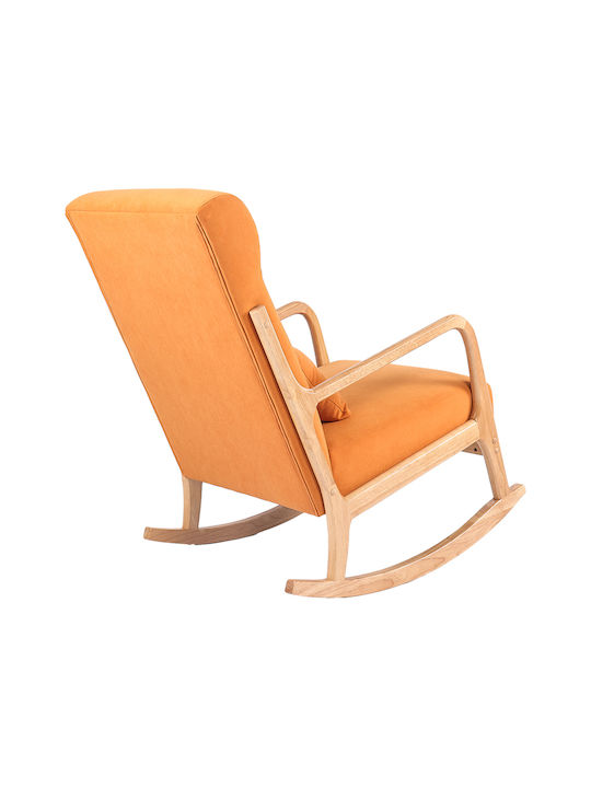 Edeldy Rocking Armchair Orange 102x66x99cm