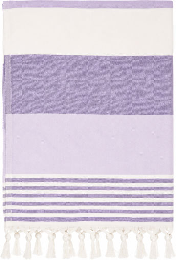 Morena Spain Purple Beach Towel with Fringes 100x173cm SM-MATI-26TW-PURPLE