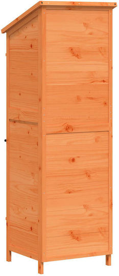 Wooden Garden Shed M0.595xW0.56xH1.765m