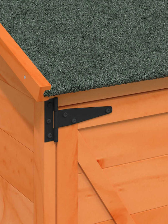 Wooden Garden Shed M0.595xW0.56xH1.765m